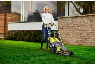 Газонокосилка RYOBI RY18LMX40A-0 (без батареи) система ONE +
