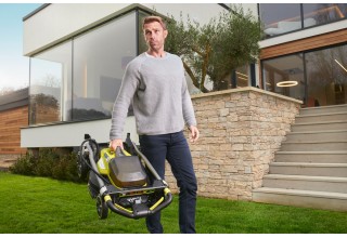 Газонокосилка RYOBI RY18LMX40A-0 (без батареи) система ONE +