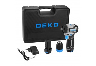 Дрель-шуруповерт аккумуляторная DEKO Loner 12V PRO 085-1122