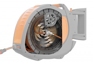 Катушка автоматическая со шлангом Auto Reel x35 и набором для полива DAEWOO DWR 3060