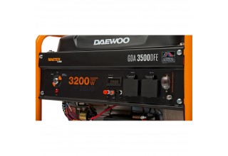 Генератор бензиновый DAEWOO GDA 3500 DFE (газовый)