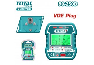 Тестер розеток 90-250В TOTAL TESST30011