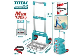 Тележка ручная складная 130 кг TOTAL THWB61201