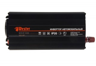 Преобразователь инверторный а/м WESTER MSW600