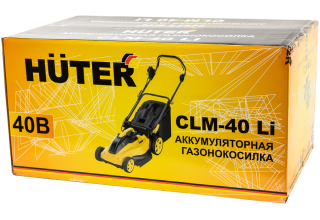 Газонокосилка аккумуляторная Huter CLM-40 Li