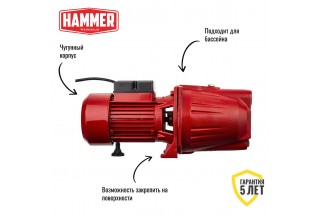 Насос садовый Hammer NAC900JET