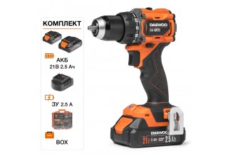 Дрель-шуруповерт аккумуляторная DAEWOO DAA 4021Li SET BOX