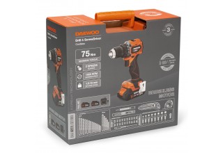 Дрель-шуруповерт аккумуляторная DAEWOO DAA 4021Li SET BOX