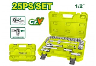 Набор инструментов 1/2 " DYLLU DTST2D25 (25шт)