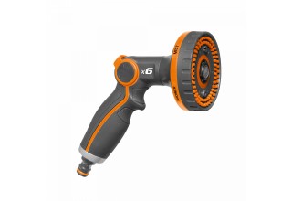 Пистолет-распылитель 1/2 " - 5/8" с плавной регулировкой напора 6 типов струй DAEWOO
                              DWG 3020
