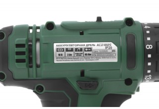 Дрель-шуруповерт аккумуляторная Hammer ACD18BS