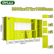 Модульная система сверхпрочных инструментальных шкафов DYLLU DTCS3A10