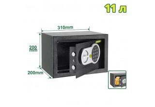 Сейф электронный 11л DYLLU DTEB1520