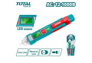 Индикатор напряжения бесконтактный 12-1000В TOTAL THT210003