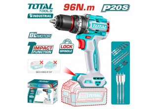 Дрель-шуруповерт ударная TOTAL TIDLI209681