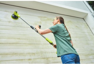 Телескопическая щетка RYOBI R18TPS-0 (без батареи) система ONE +