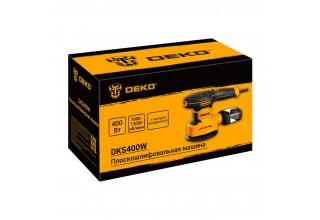 Эксцентриковая шлифмашина со сменными подошвами 3 в одном DEKO DKS400W