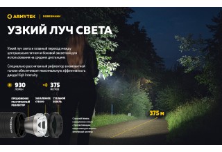 Фонарь Armytek Dobermann XP-L HI Теплый