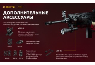 Фонарь Armytek Viking XP-L Белый