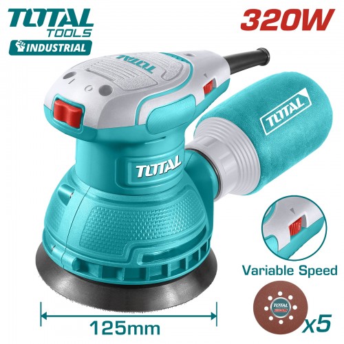 Эксцентриковая шлифмашина TOTAL TF2131256