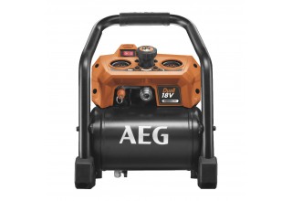 Компрессор безмасляный коаксиальный аккумуляторный AEG BK18-38BL-0 (без батареи)
