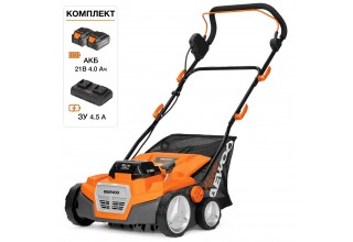 Аэратор-скарификатор аккумуляторный DAEWOO DSC 3842Li SET