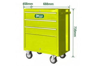 Тележка инструментальная 688x458x735мм DYLLU DTCS2A03