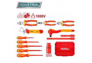 Набор инструментов диэлектрических TOTAL THKITH2601 (26 предметов)