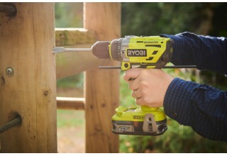 Ударная дрель-шуруповерт RYOBI R18PD7-0 (без батареи) система ONE +