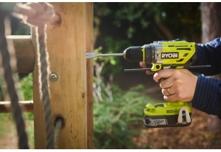 Ударная дрель-шуруповерт RYOBI R18PD7-0 (без батареи) система ONE +