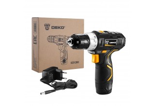 Дрель-шуруповерт аккумуляторная DEKO GCD12DU3