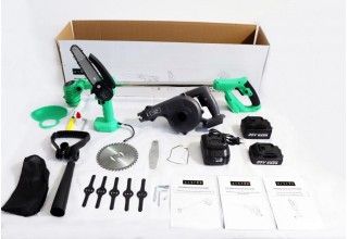 Набор садового аккумуляторного инструмента ZITREK (GreenCut 20, ZKBL20, GreenSaw 20
                              Extra Power)