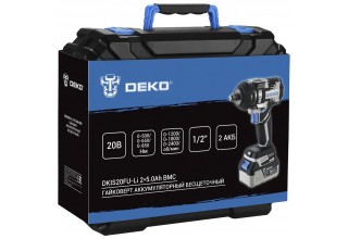 Гайковерт аккумуляторный DEKO DKIS20FU-Li
