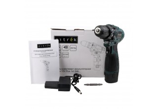 Дрель-шуруповерт аккумуляторная Zitrek Green 12V Plus 085-1013
