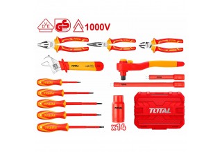 Набор инструментов диэлектрических TOTAL THKITH2601 (26 предметов)