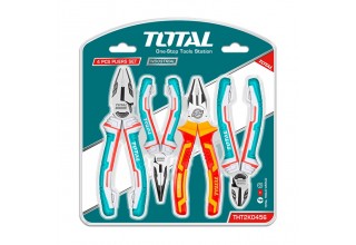 Набор шарнирно-губцевого инструмента TOTAL THT2K0456 (4 шт)