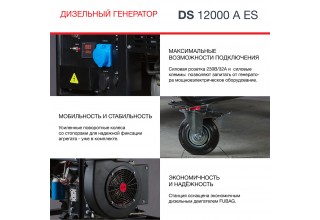 Генератор дизельный FUBAG DS 12000 A ES