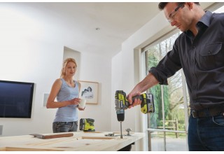 Ударная дрель-шуруповерт RYOBI R18PDBL-0 (без батареи) система ONE +