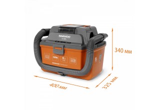 Пылесос строительный аккумуляторный DAEWOO DAVC 1621Li SET
