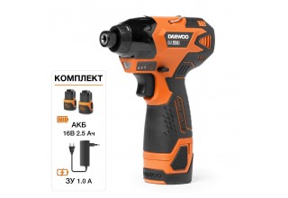 Винтоверт аккумуляторный DAEWOO DAX 2016Li SET