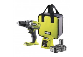 Дрель-шуруповерт RYOBI R18DD3-115S система ONE +