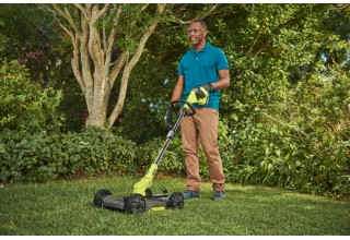 Триммер-газонокосилка RYOBI RY18LMC30A-0 система ONE +
