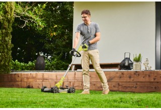 Триммер-газонокосилка RYOBI RY18LMC30A-0 система ONE +