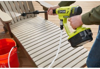 Мойка высокого давления RYOBI RY18PW22A-0 (без батареи) система ONE +