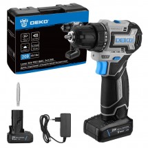 Дрель-шуруповерт аккумуляторная DEKO Loner 20V PRO 085-1010