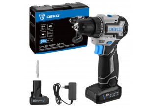 Дрель-шуруповерт аккумуляторная DEKO Loner 20V PRO 085-1010