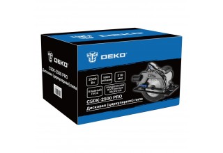 Пила циркулярная DEKO CSDK-2500 PRO