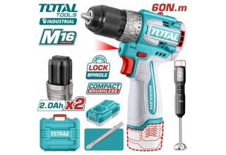 Дрель-шуруповерт с погружным блендером TOTAL TCKLI1628