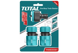Набор соединителей садовых TOTAL THWS030301 (3 шт)