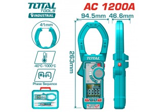Токовые клещи TOTAL TMT7610001